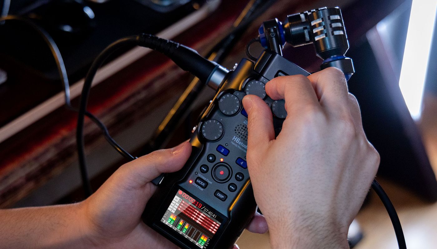 ZOOM H6studio 32位便携数字录音机