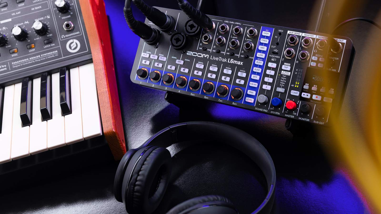 ZOOM LiveTrak L6max 12路便携数字调音台