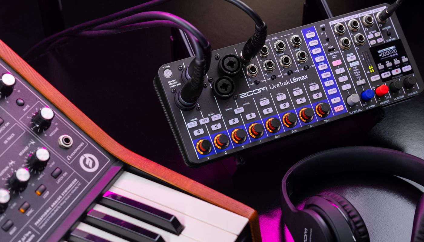 ZOOM LiveTrak L6max
