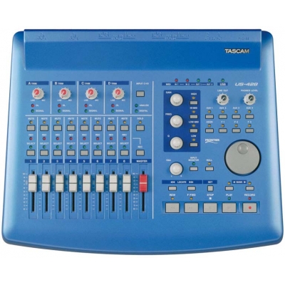 泰斯康姆 TASCAM US-428 带音频/MIDI接口的控制台