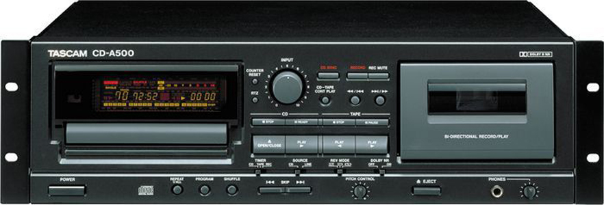 TASCAM CD-A500 CD 卡座一体机