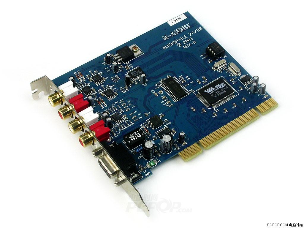 M-Audio Audiophile 2496 4进4出音频接口