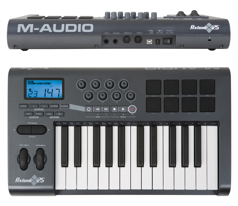 M-Audio Axiom25 25键USB MIDI键盘
