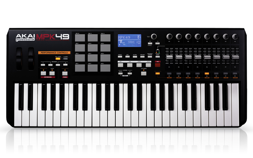 Akai Professional MPK49 49键USB/MIDI键盘控制器