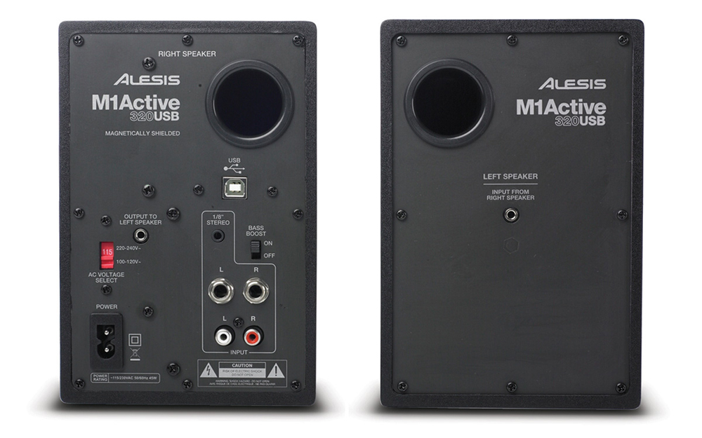Alesis M1 Active 320USB 2路USB有源监听音箱