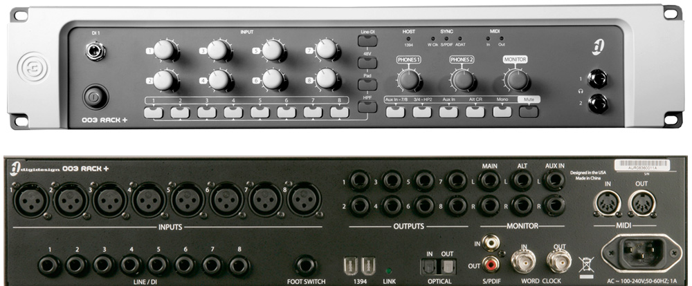 Digidesign 003 Rack Factory 火线音频接口