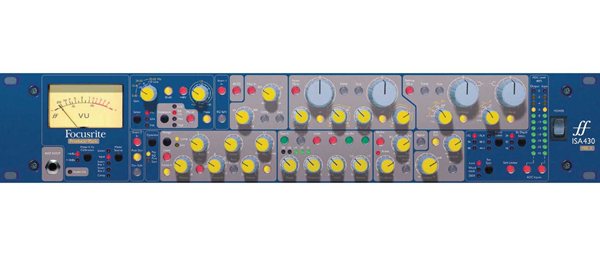 Focusrite ISA 430 MKII 单通道通道条连话筒放大器