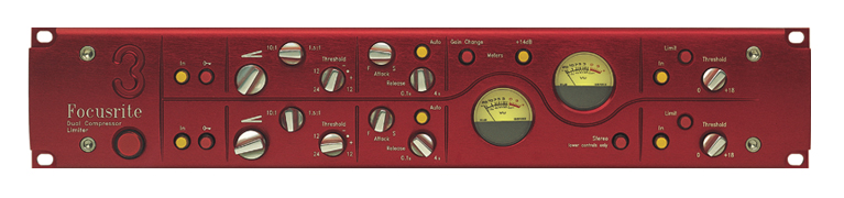 Focusrite RED3 双通道压缩器压限器