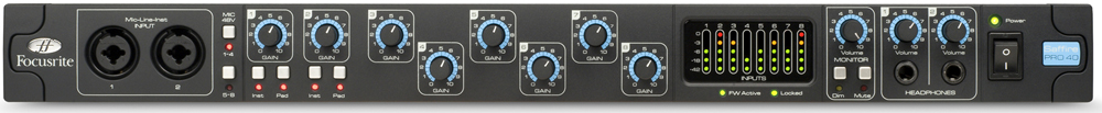 Focusrite Saffire Pro 40 I/O 火线音频接口 