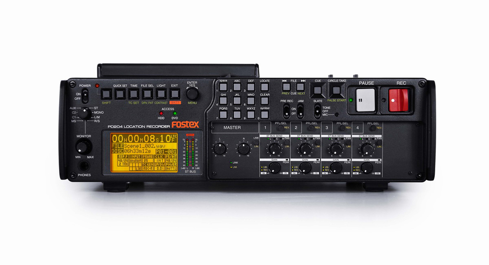 Fostex PD-204 2轨便携式硬盘录音机