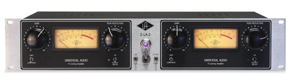 Universal Audio 2-LA-2 经典双通道光电电子管压缩器