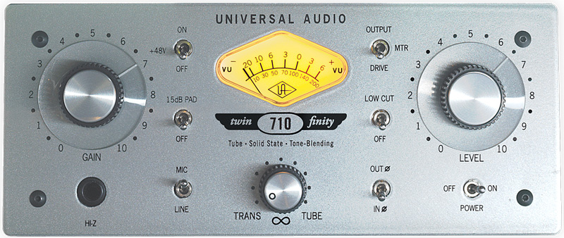 Universal Audio Solo/710 话筒放大器