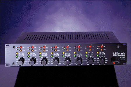 Millennia HV-3D-4 4通道话筒前置放大器