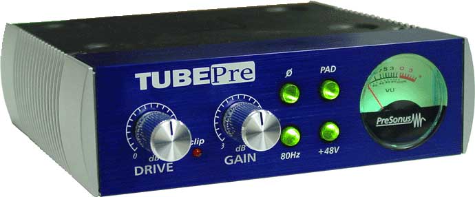 Presonus TubePre 单通道电子管前置话筒放大器