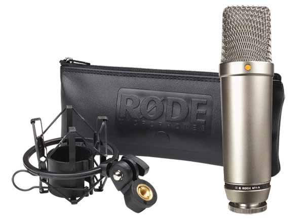 RODE NT1A 低噪声大振膜电容人声录音话筒