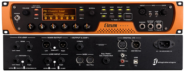 Digidesign Eleven Rack 吉他音频接口