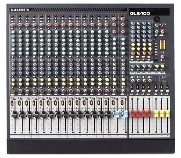 Allen&Heath GL2400-16 模拟调音台
