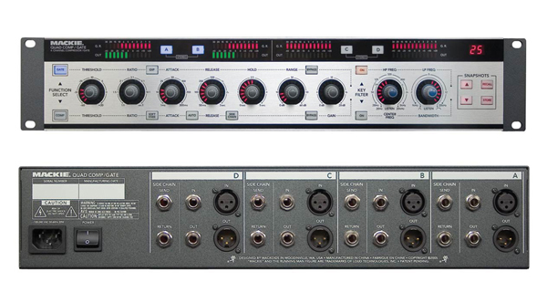 Mackie Quad Comp/Gate 压限器