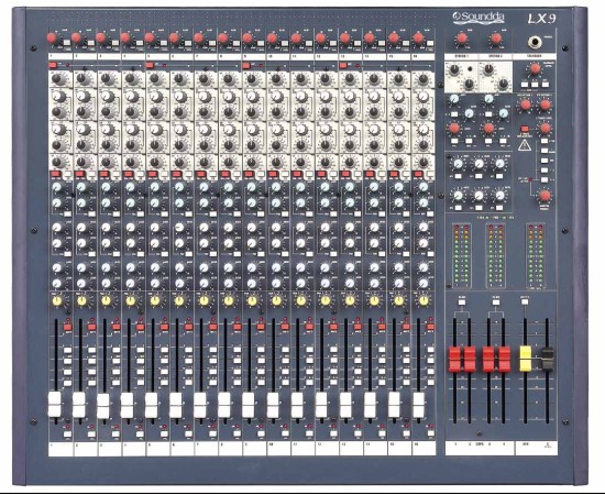 【Soundcraft LX9-16】声艺 LX9-16 16路调音台