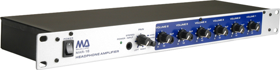 McLELLand MAR-16 6路耳机分配器 