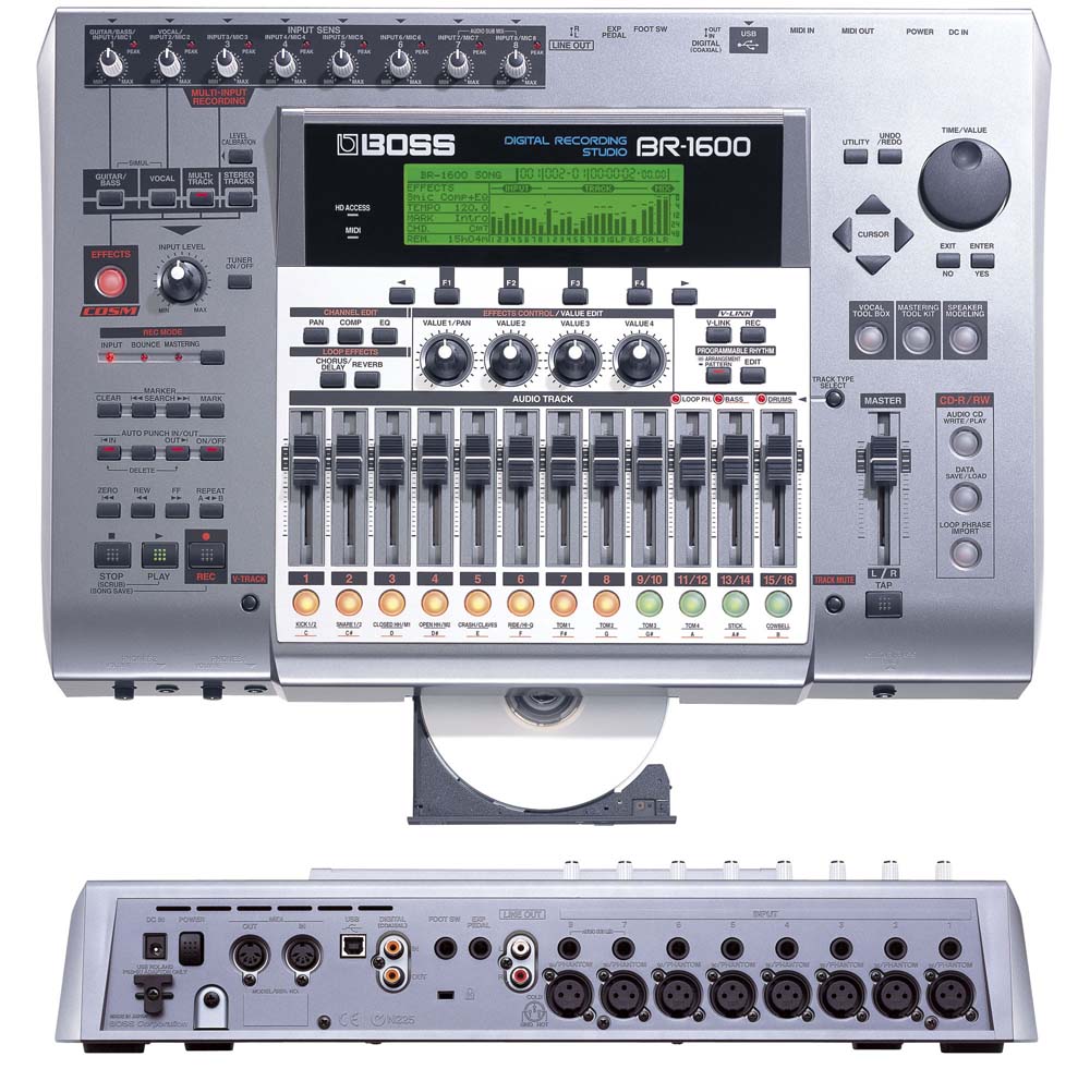 BOSS BR-1600CD 16轨录音机