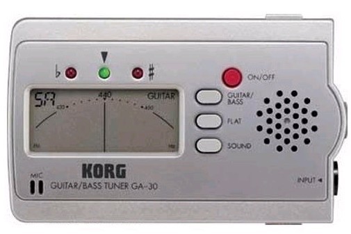 Korg GA-30 专业吉他/贝斯电子调音器