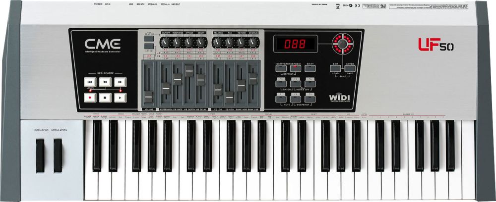 CME UF50 49键半配重MIDI键盘
