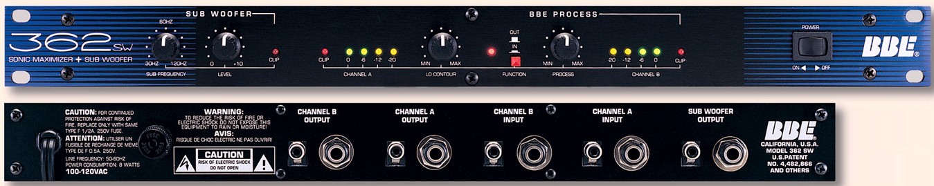 BBE 362SW 讯号处理器