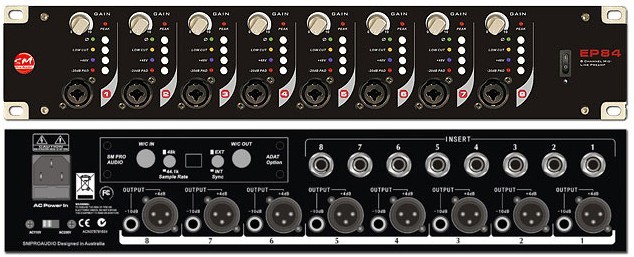 SM Pro Audio EP84 高品质8通道话放