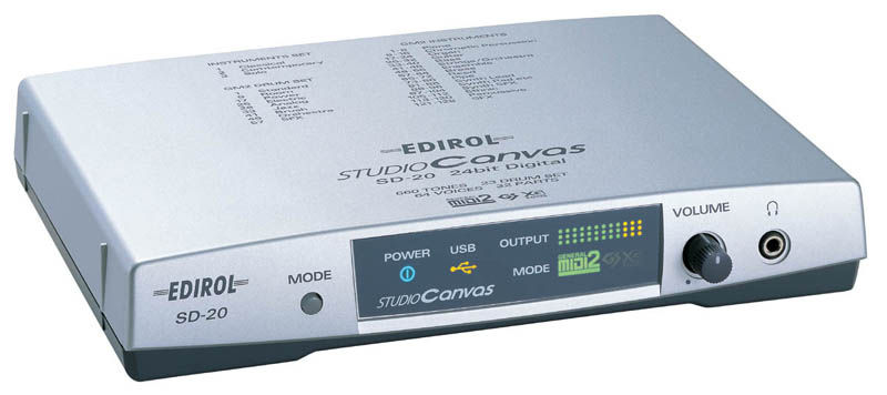 Roland EDIROL SD-20 音源