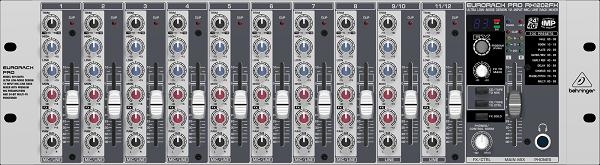 BEHRINGER 百灵达 EURORACK PRO RX1202-FX 机架式调音台