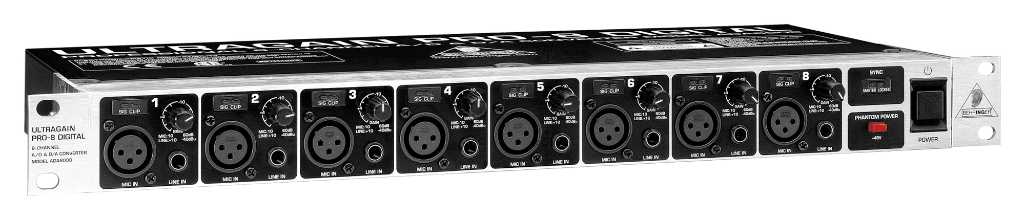 Behringer ADA8000 数模转换器 