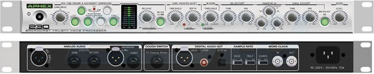 APHEX 230 单通道真空管话筒放大器