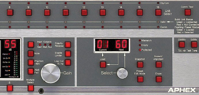 APHEX 1788A-RC 话放控制器