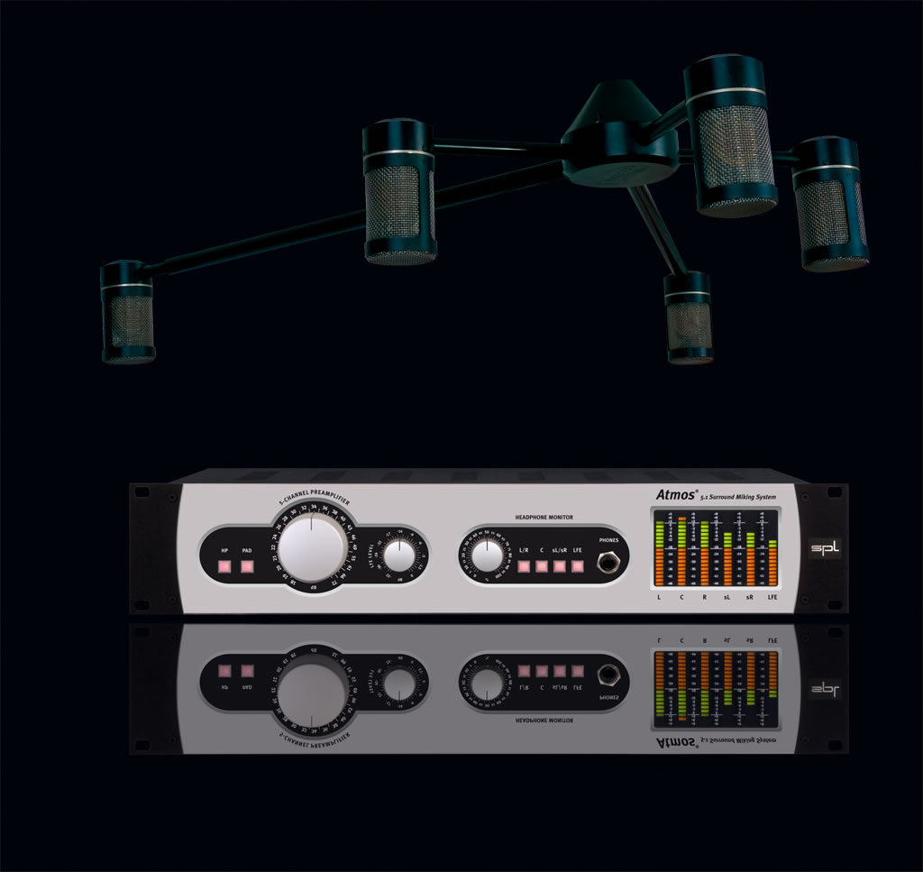 SPL Atmos 5.1环绕声录制系统