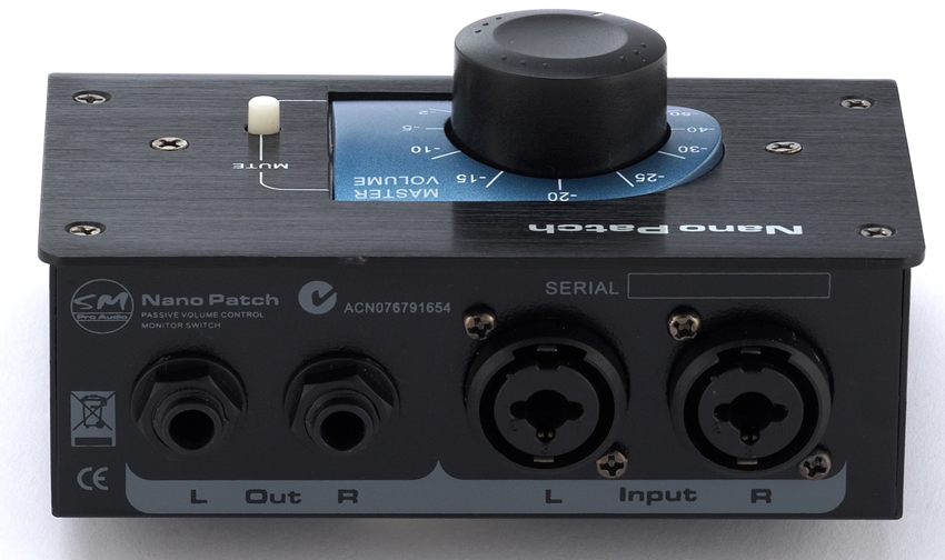 SM pro audio Nano Patch 无源音量控制器