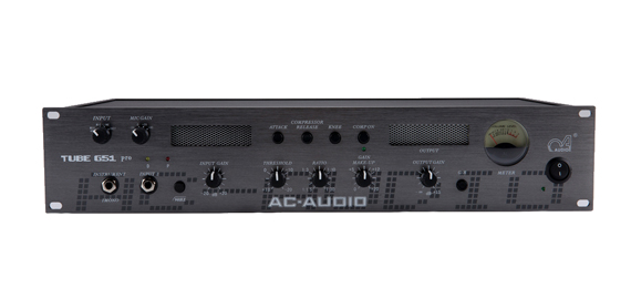 AC-AUDIO TUBE G51pro 单通道电子管话筒放大器/压缩器