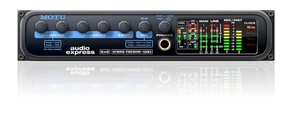 Motu audio express 音频接口