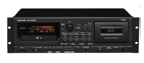 TASCAM|达斯冠 CD-A550 CD/卡座一体机