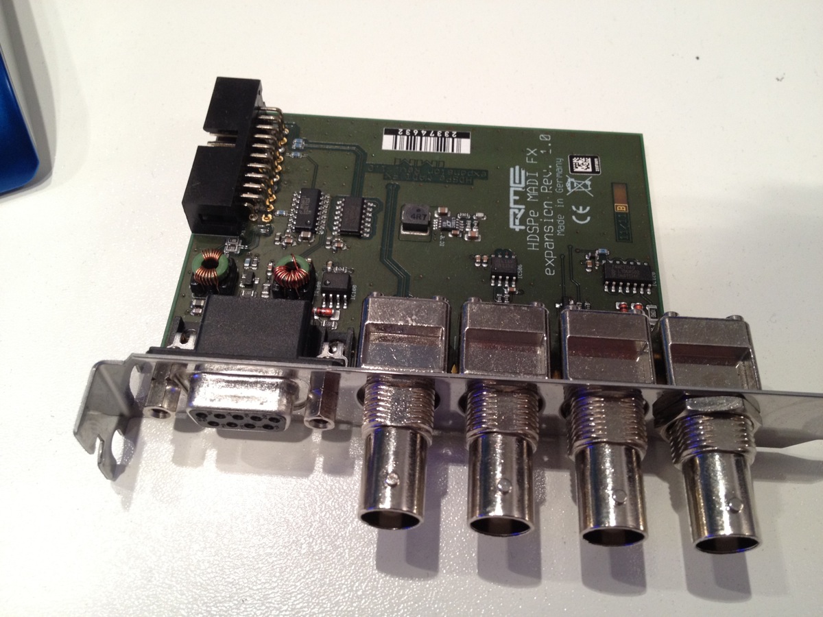 RME HDSPe MADI FX 音频接口