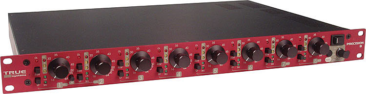TRUE Systems P8 八通道话筒放大器
