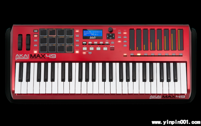 Akai MAX49 半配重49键MIDI键盘控制器