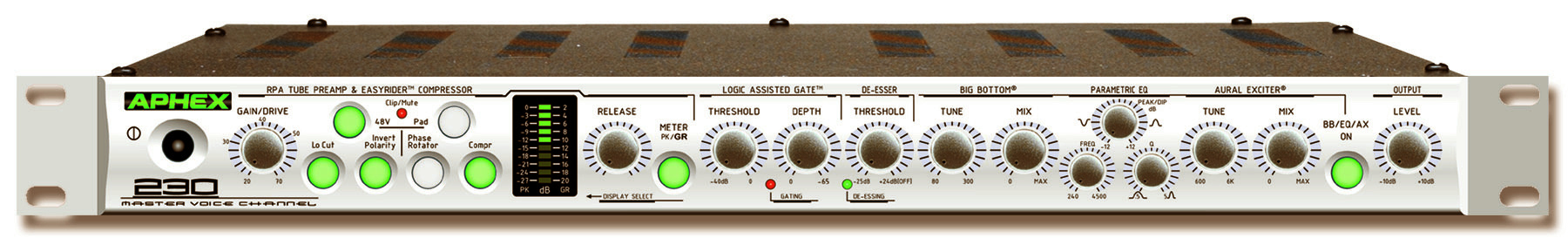 APHEX 230 话放通道条试用感受