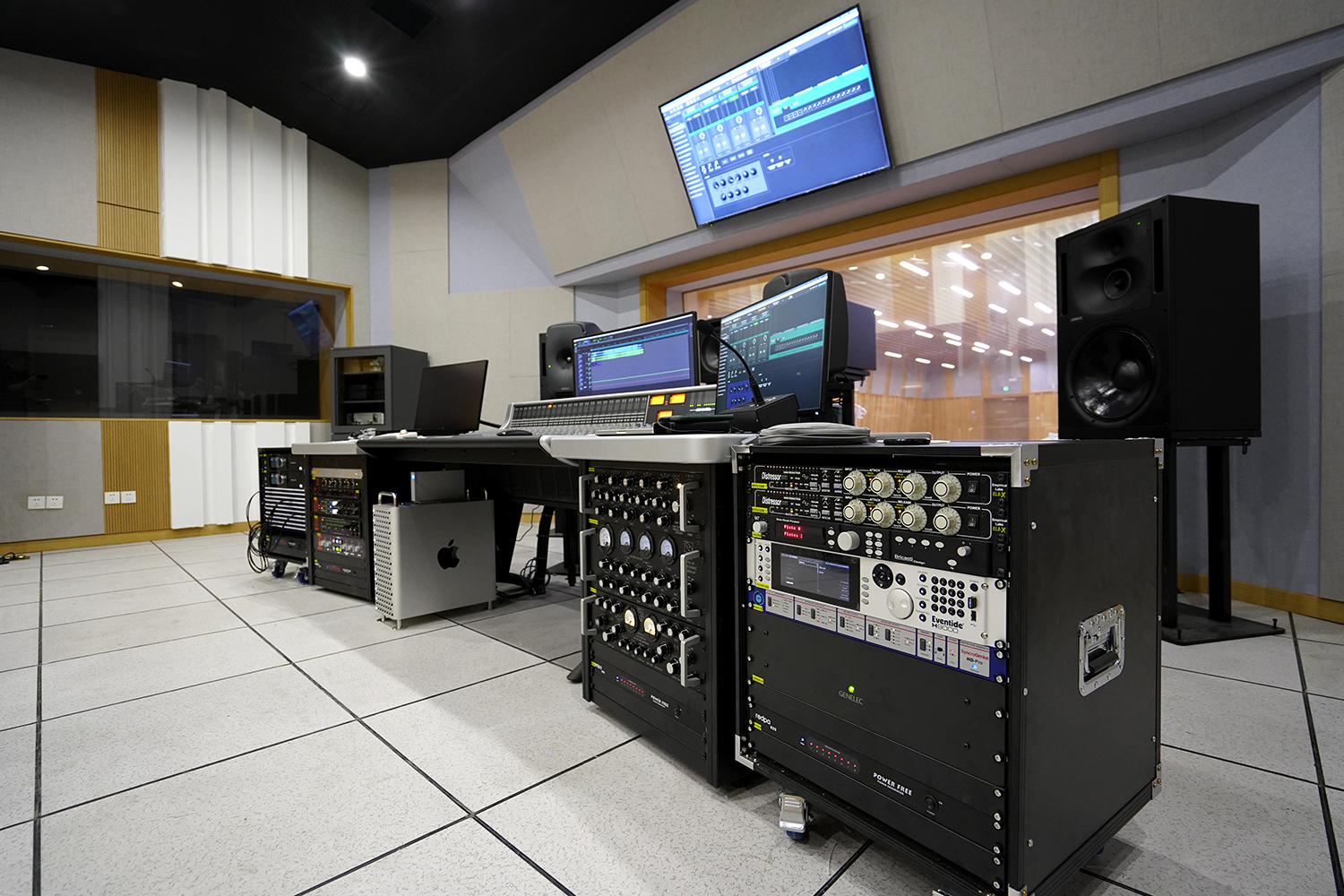 青岛即墨音乐厅录音棚音频项目