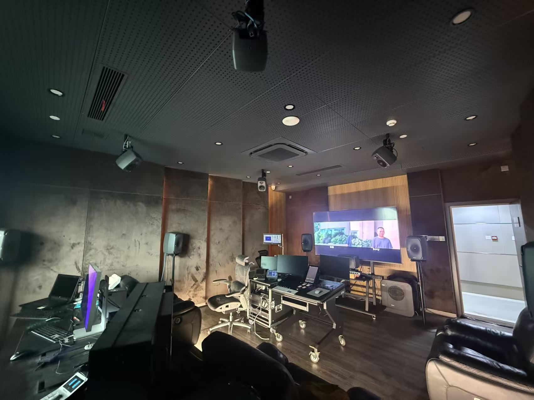 湖南广播影视集团混录棚三维声音频项目