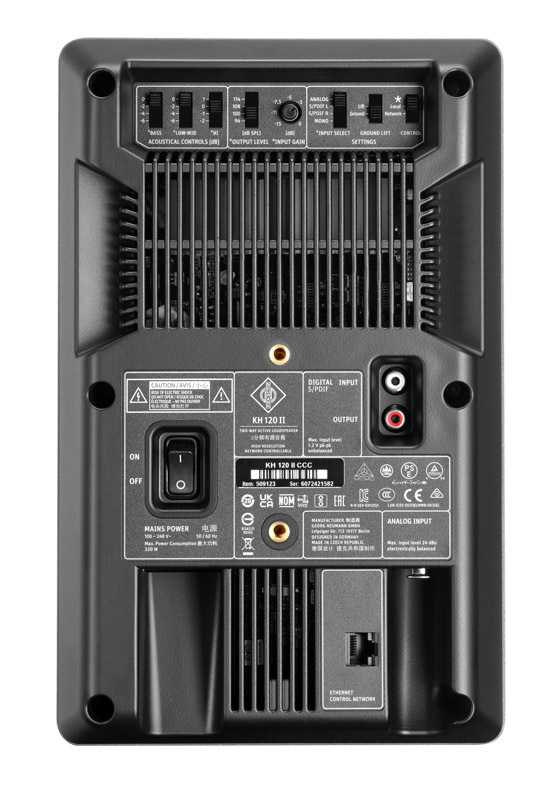 Neumann KH 120 II 专业监听音箱背面