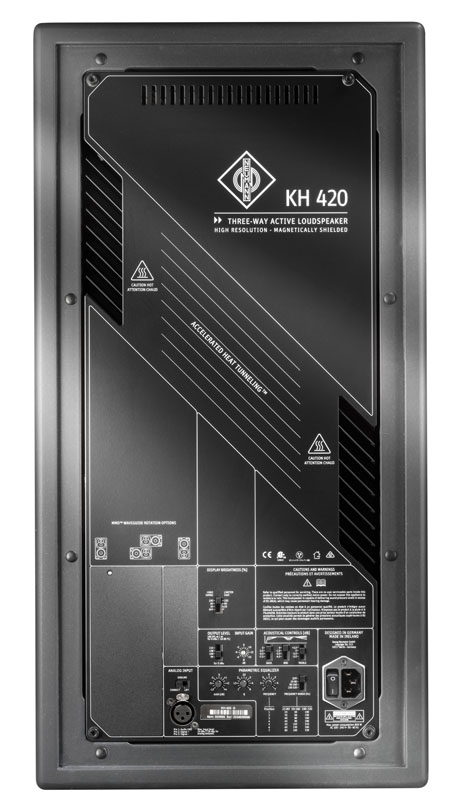 Neumann KH 420 专业监听音箱背面