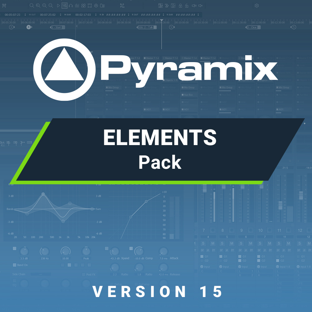 Neumann Pyramix 15 ELEMENTS/PREMIUM/PRO 专业录音混音软件