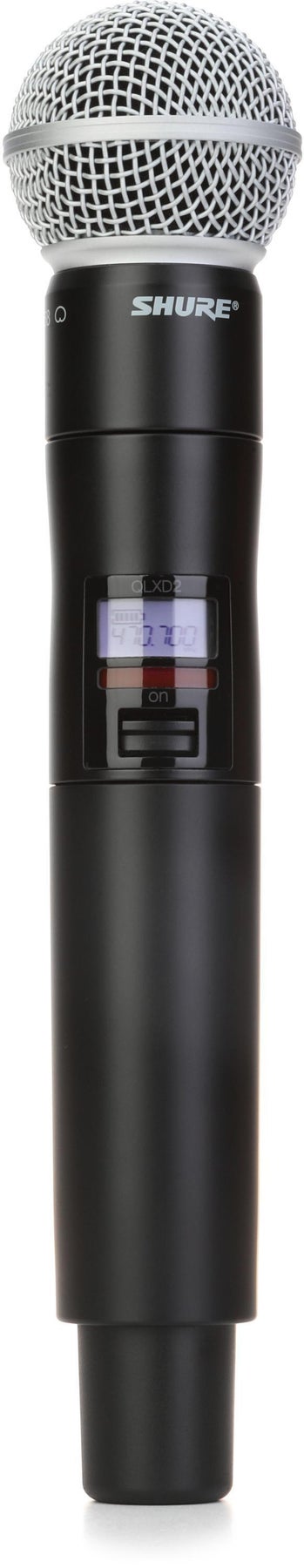 Shure/舒尔 QLXD2/SM58 无线手持麦克风发射器