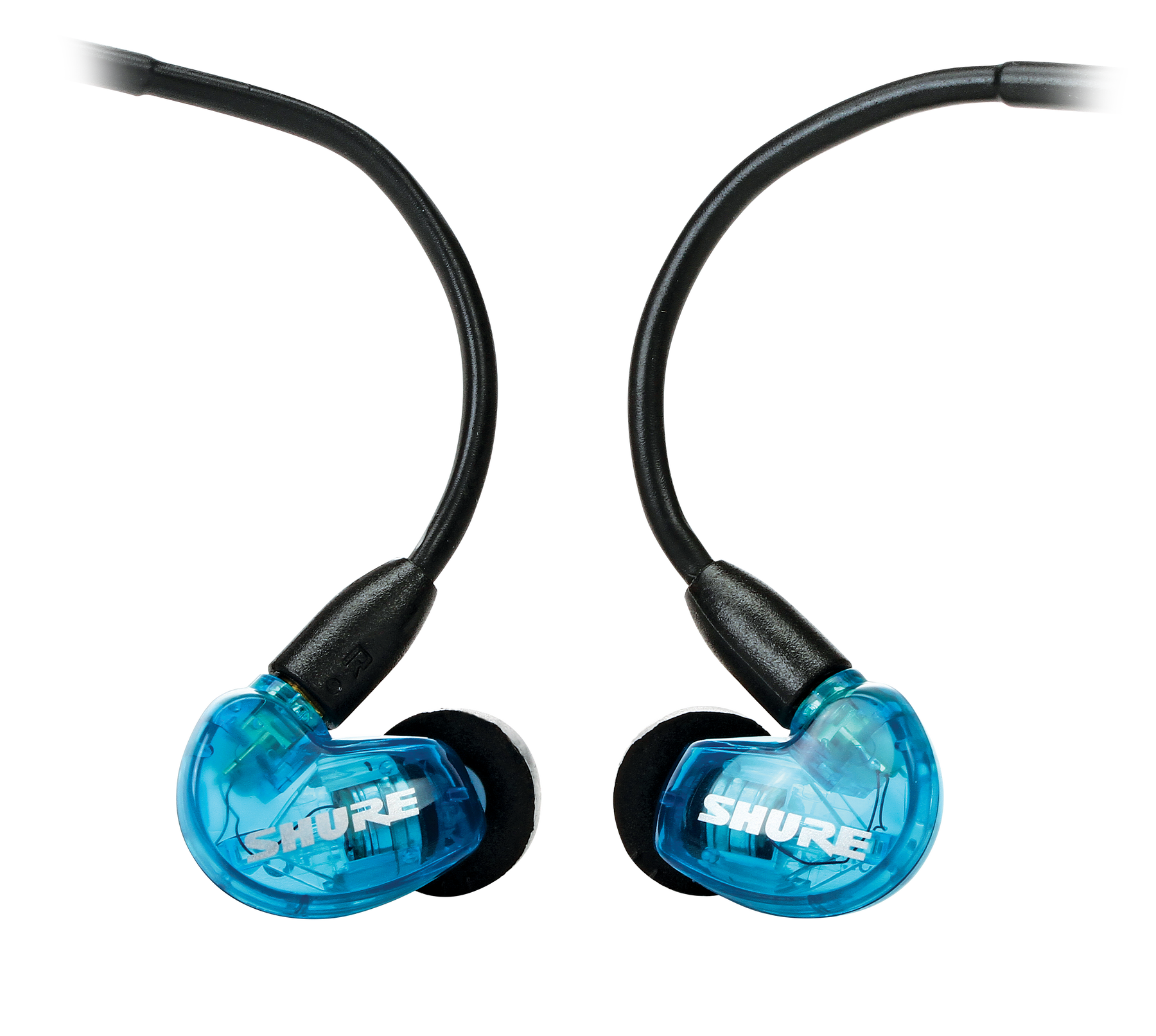 Shure/舒尔 SE215 隔音入耳式耳机 - 蓝色款